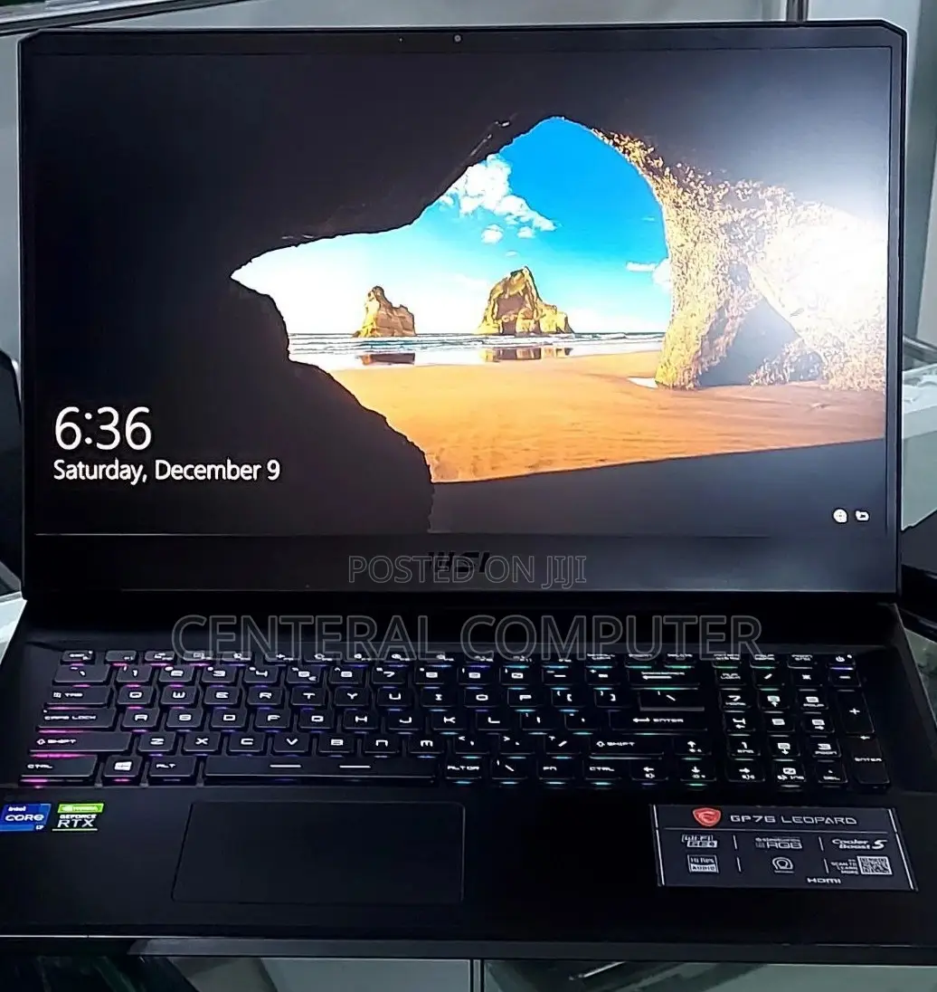 New Laptop MSI GP75 Leopard 16GB Intel Core I7 SSD 2T