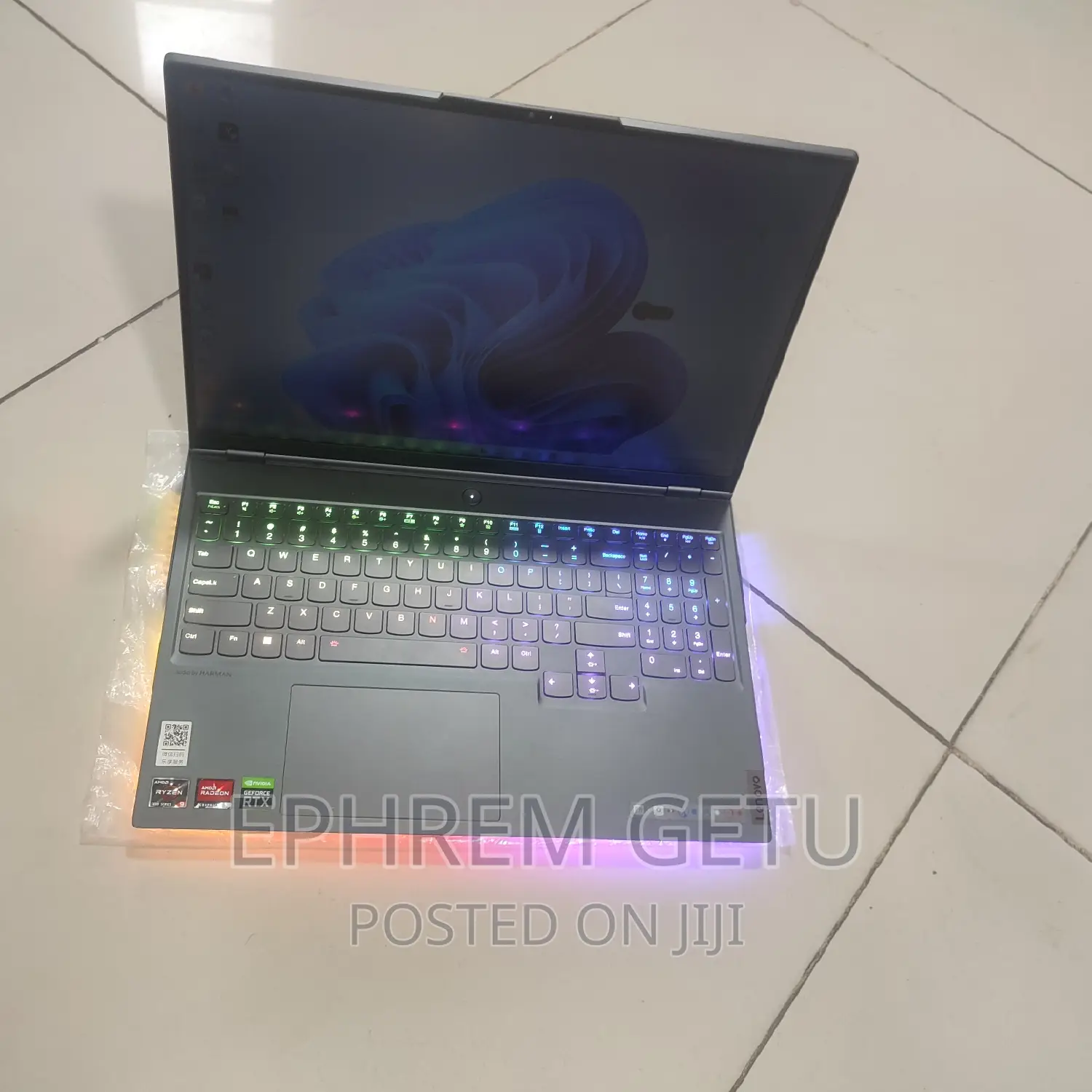 New Laptop Lenovo Legion 5 32GB AMD Ryzen 9 SSD 1T