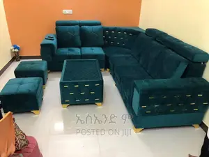 L Shaped Sofa With Table