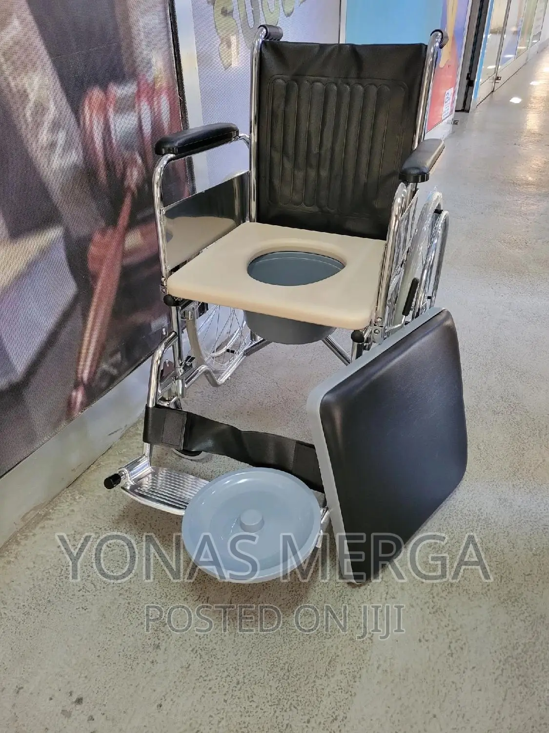 Commode Wheelchair/ቶይሌት ለአረጋዉያን/ለተጎዳ/Wheelchair|Wheelchair