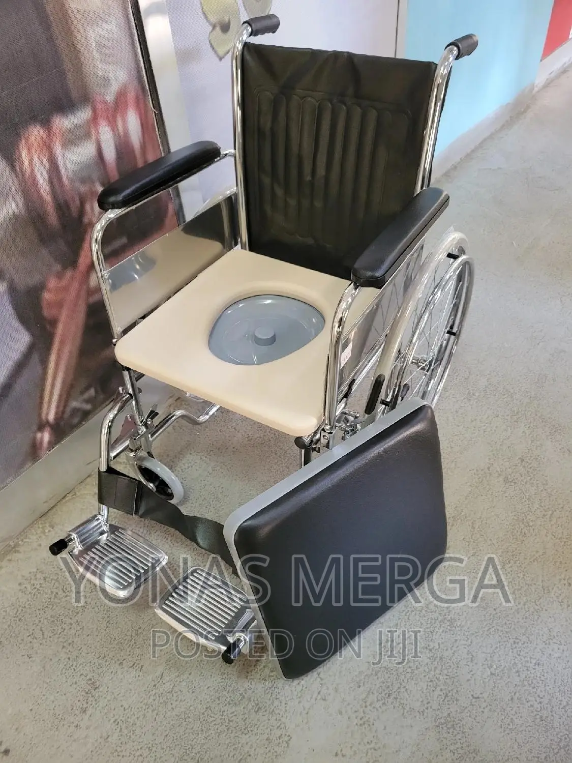 Commode Shower Wheelchair|Better Brand Wheelchair|ከብሩ አገልግሎቱ