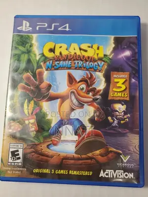 Crash Bandicoot N. Sane Trilogy (3 Games)