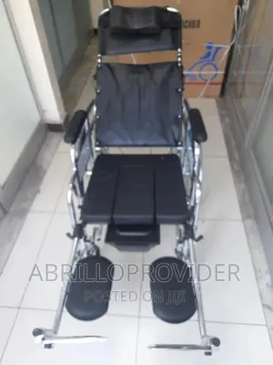 Designed With Padded Seat Backrest Wheelchair~Wheelchair