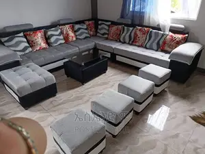 U Shaped Sofa With Table