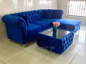 L Shaped Sofa With Table