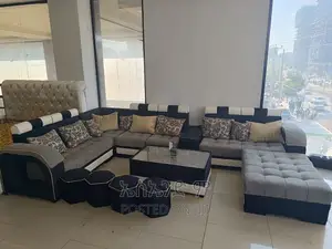 U Shaped Sofa With Table