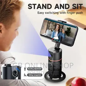 2023 New P02 AI Recognition 360° Camera Phone Holder Gimbal