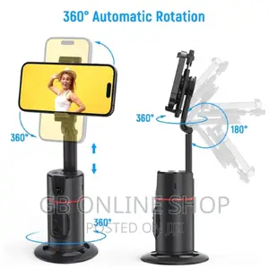 2023 New P02 AI Recognition 360° Camera Phone Holder Gimbal