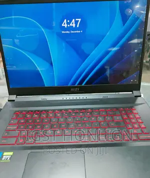 New Laptop MSI GF63 16GB Intel Core I7 SSD 512GB