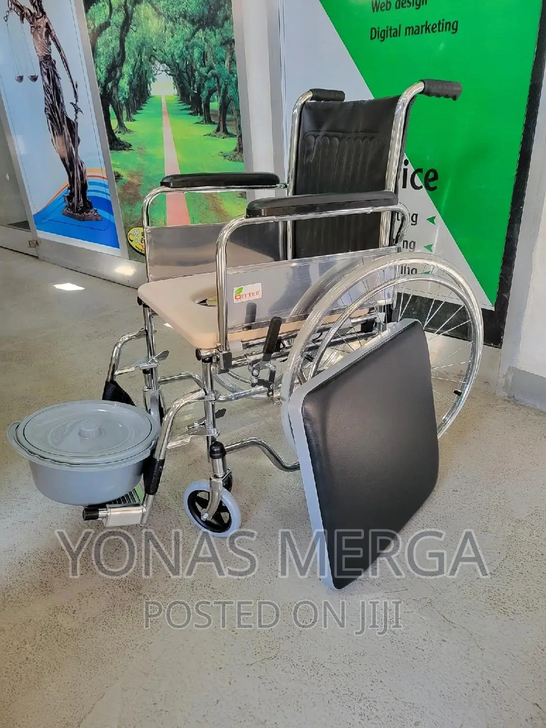 Wheelchair With Commode,Type of Wheelchairs:Manual/Valid
