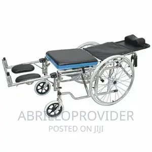 Folding^Reclining~Wheelchair Foldable_commode_wheelchair