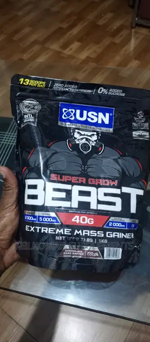 Extreme Mass Gainer,Super Grow Beast,