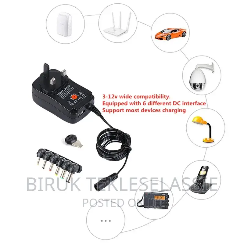 Adjustable Multifunction Universal Adapter