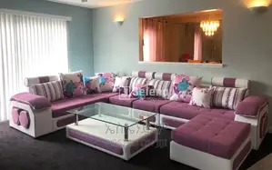 U Shaped Sofa With Table