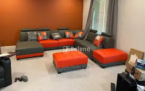 U Shaped Sofa Full Leather