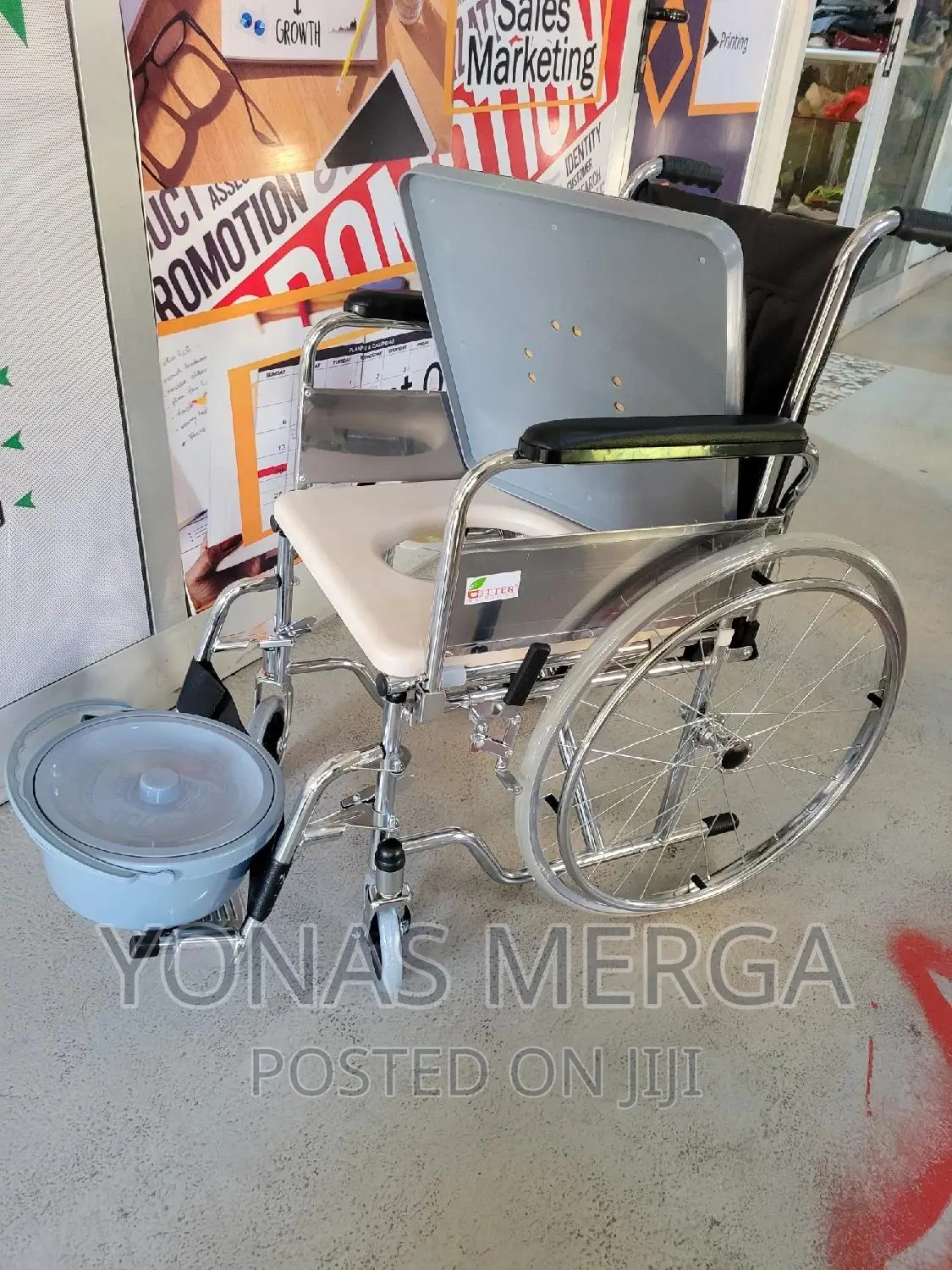 Medical Toilet Wheelchair_used as an Toilet Aid:Weight 150kg
