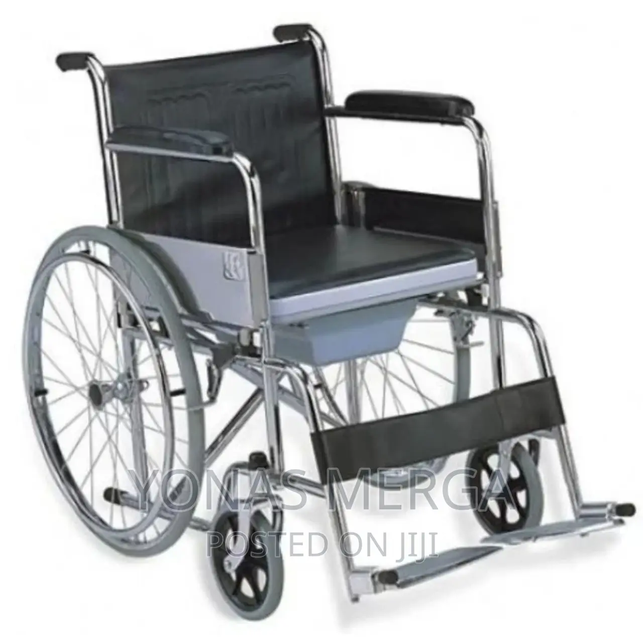 EASYCARE High Configurat| Commode Wheelchair/Standard Castor