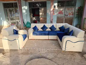 Lazier L- Shape Corner Sofa Made of Wooden Material Withe High Quali