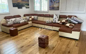 U Shaped Sofa Full Leather