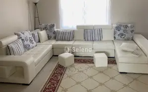 U Shaped Sofa Full Leather