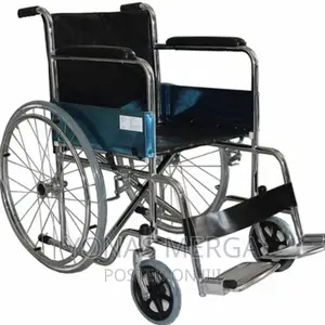 Wheelchair_wc43_150 Kg Stainless Steel Folding Wheel Chair