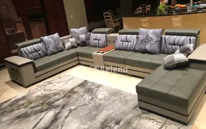 U Shaped Sofa Full Leather