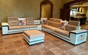 U Shaped Sofa Full Leather