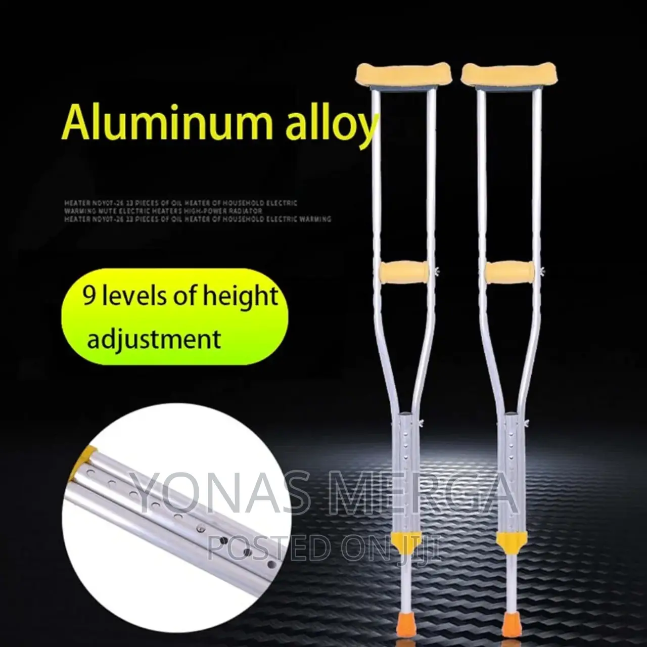 FOLDABLE AXILLARY CRUTCH(Axillary’They Relate to the Armpit)
