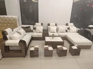 U Shaped Sofa With Table