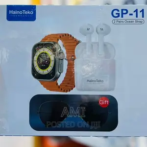 Hainoteko Germany GP-11 Smart Watch With Earbud and Sunglass