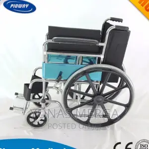 Hospital Elderly Disabled Foldable Steel Wheelchair(Rj_w809)
