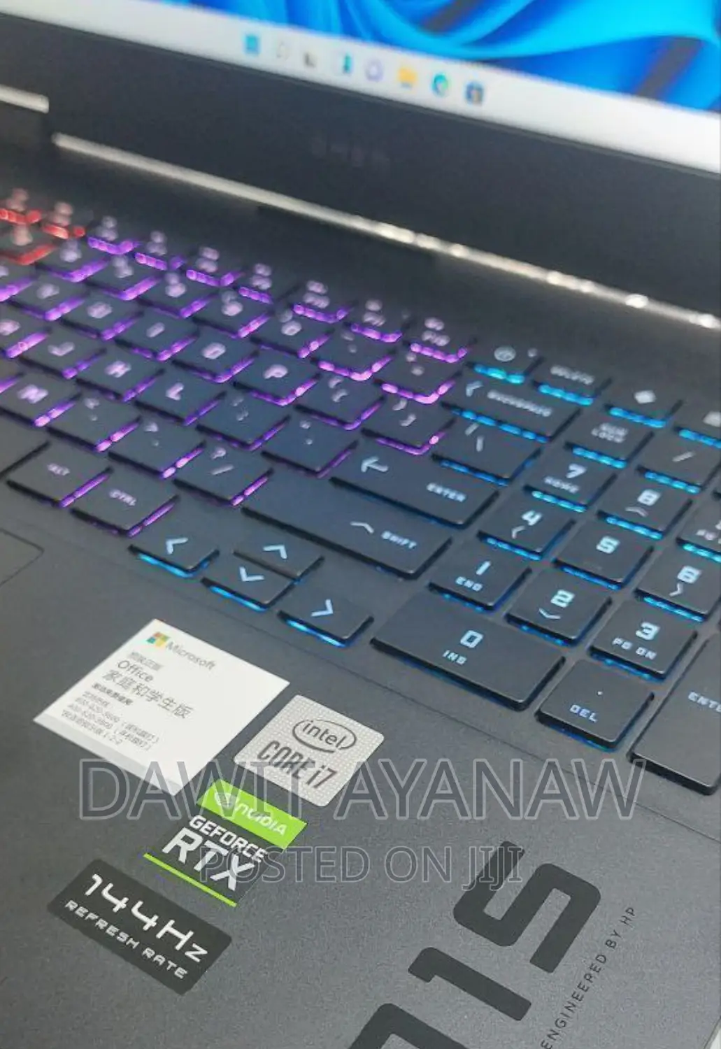 New Laptop HP Omen 15 16GB Intel Core I7 SSD 512GB