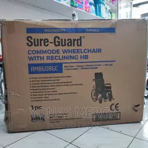 Wheelchair | Reinforced Steel Frame Solid Rubber Tyres/ኳሊቲ