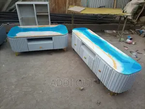 Epoxy Table and Tv Stand