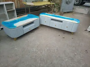 Epoxy Table and Tv Stand