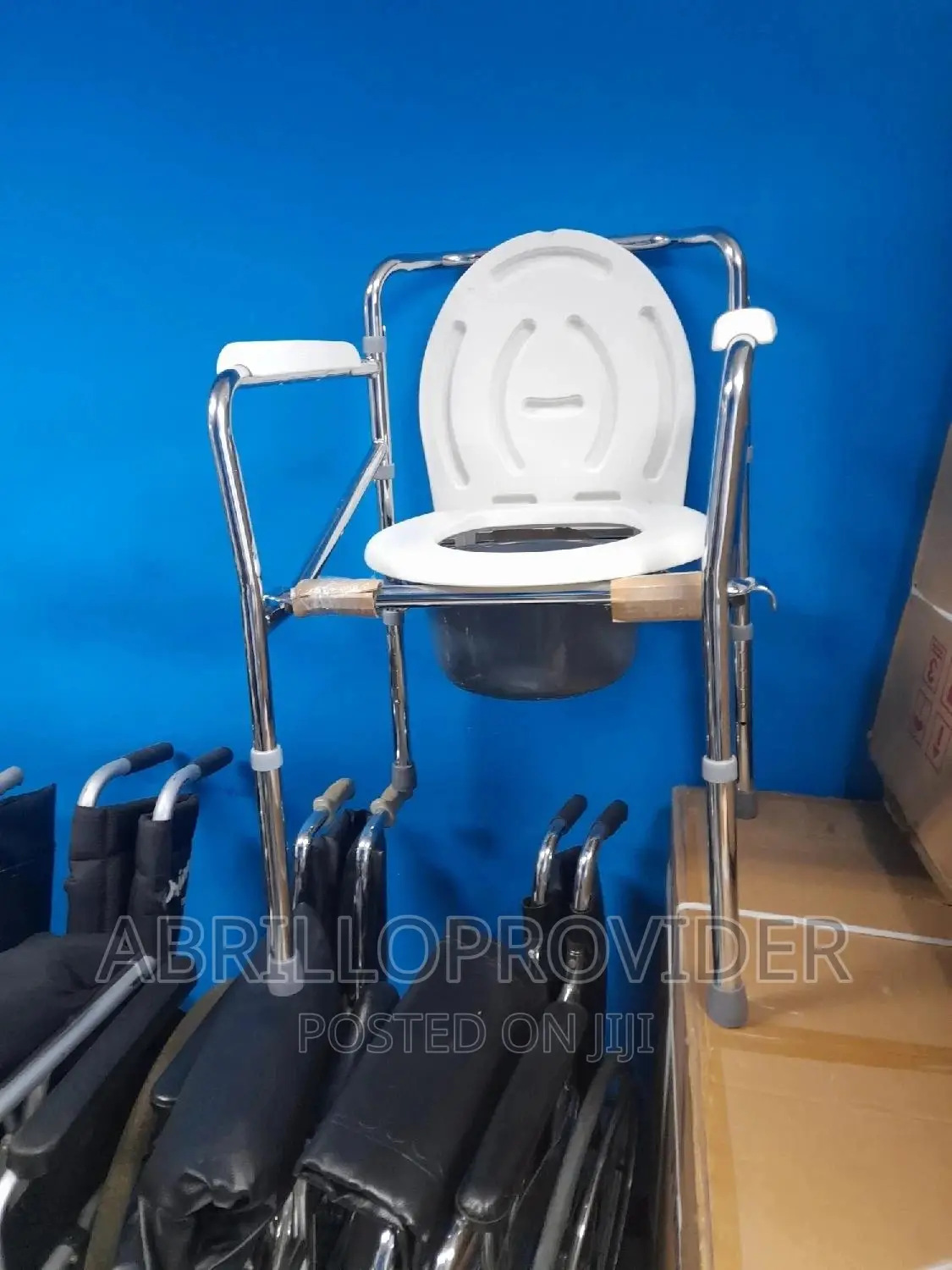 Aluminium Alloy Home Nursing Commode Toilet