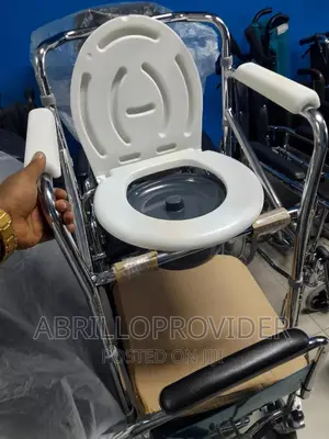 አዲስ Commode Chair=Toilet Chair=ፎልዲንግ Chair=Commode Chair__