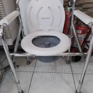 Toilet KME Commode Chair,Aluminium Frame, Height Adjustable