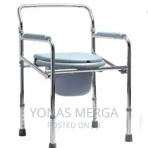 Commode Bucket Cover Is Rust-Resistant Easily Opens Folds