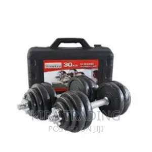 New 30kg Dumbbell and Barbell