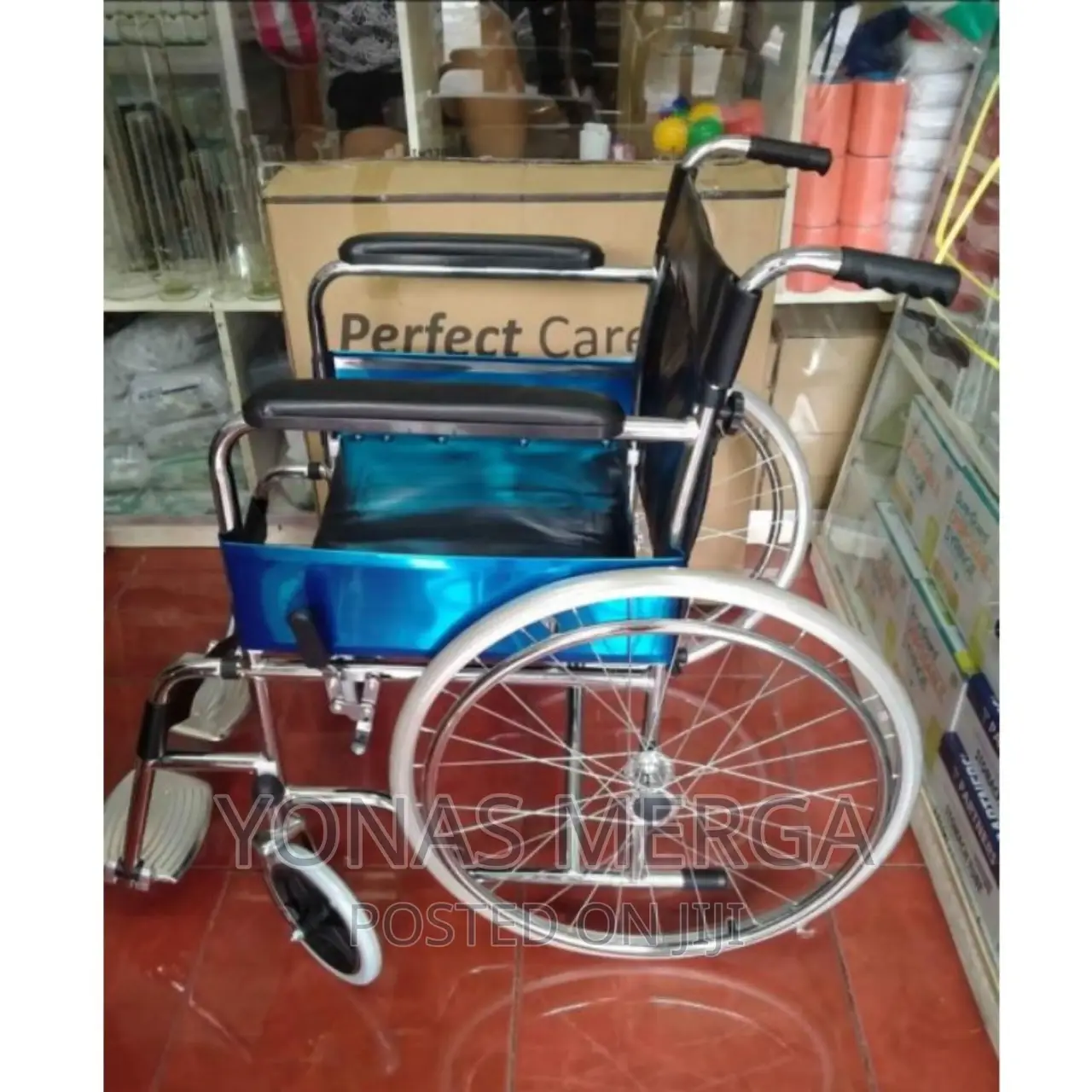 Wheelchair_wheelchair《NL809-46 Standard Wheelchair (Steel)