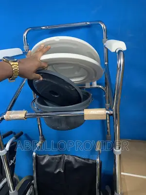 Self-Contained Commode or a Shower Chair[ Commode Chair ]
