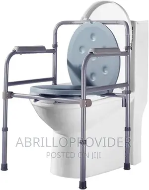 Multi-Functional Chair Toilet Chair Folding Commode Chair,