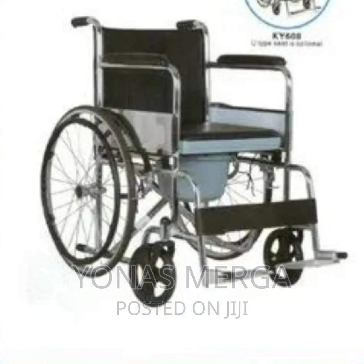 Wheelchair_manual Fixed RP809 Stainless Steel Wheelchair