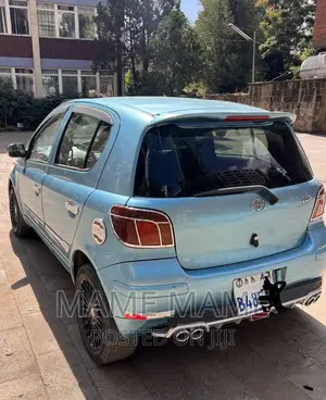 Toyota Vitz 2002 Gray