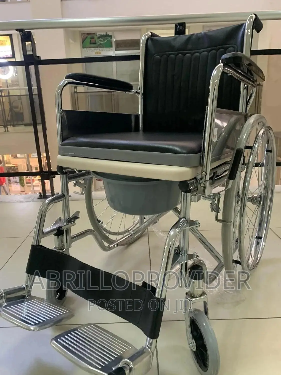 የማይዝግ Shower;Wheelchair|Toilet Wheelchair|Commode Wheelchair