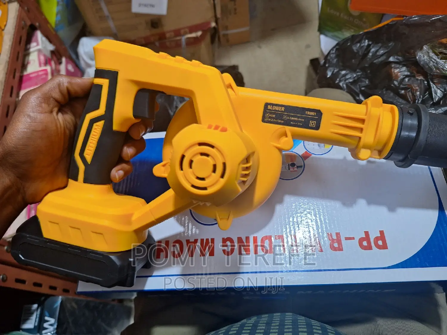 Blower Cordless Battery Powered ገመድ አልባ በባትሪ የምሰራ