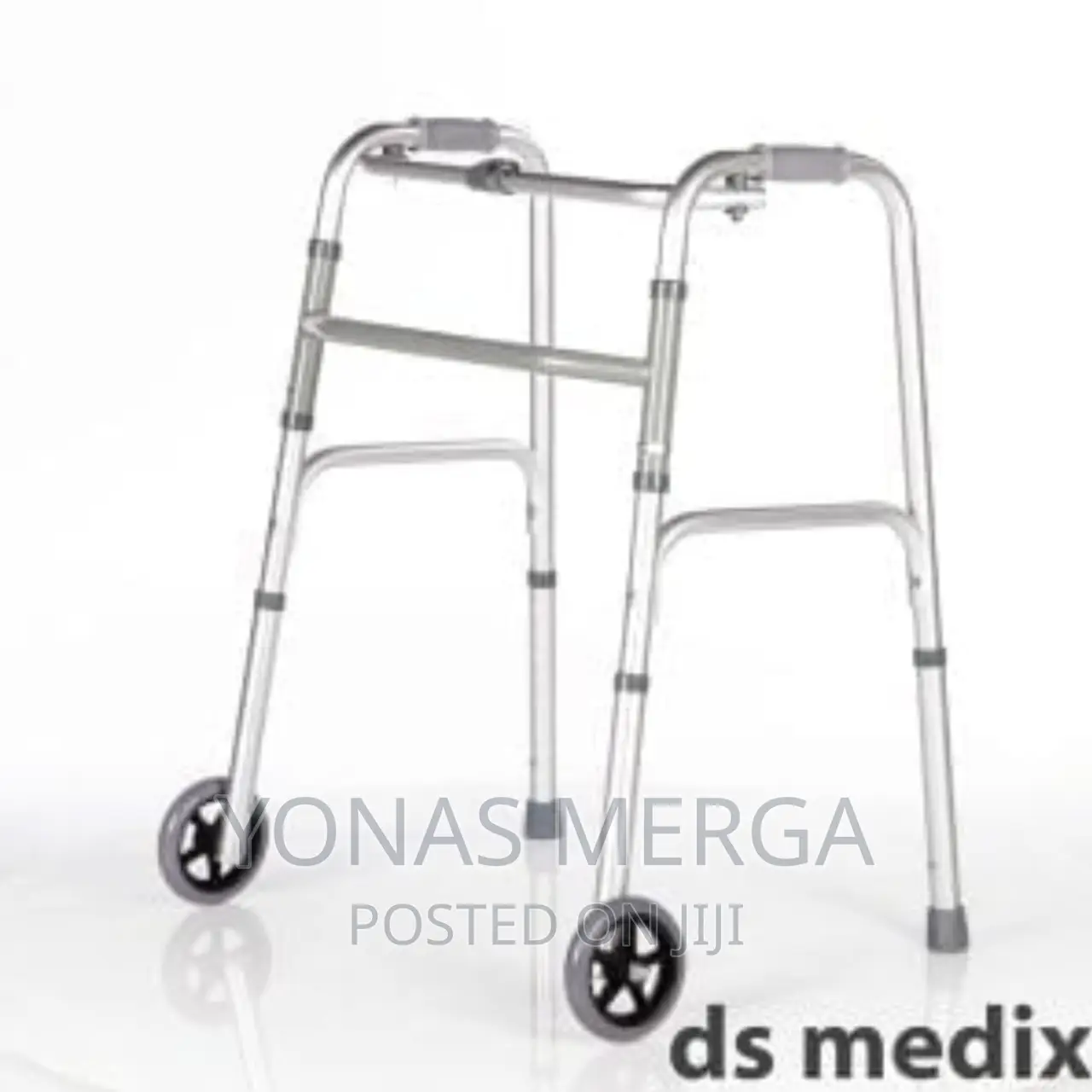 Walker+Casters,Upgraded Double Crossbar,Load- Upto150kg