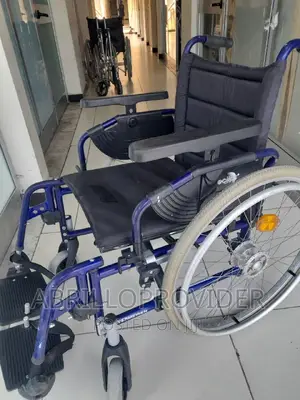 Used Lightweight Manual Wheelchair, Rose Red, 18" Seat Width