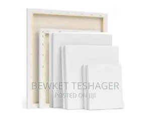 Premium Stretched Cotton Painting Canvas (All Sizes Available)